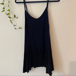 Black silky “Don’t Ask Why” Dress